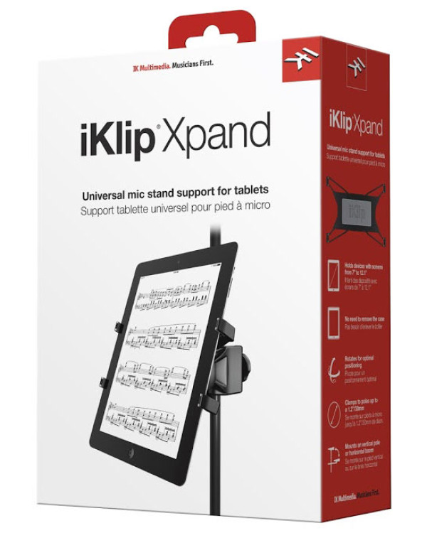 Утримувач планшета IK MULTIMEDIA iKLIP Xpand для мікрофонної стійки