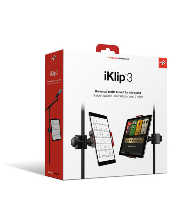 Тримач планшета IK MULTIMEDIA iKlip 3 для мікрофонної стійки