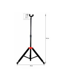 FENDER DELUXE HANGING GUITAR STAND BLACK/RED Стійка гітарна-foto2