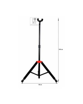 FENDER DELUXE HANGING GUITAR STAND BLACK/RED Стійка гітарна-foto2