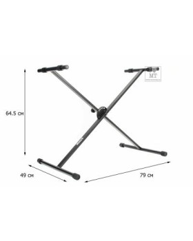 QUIK LOK SKS303 STRIX Стійка клавішна-foto2