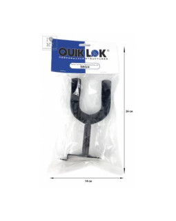 QUIK LOK SBG4 Black Тримач Гітарний настінний-foto5