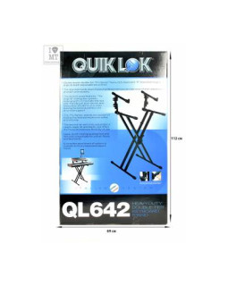 QUIK LOK QL642 Стійка клавішна-foto17