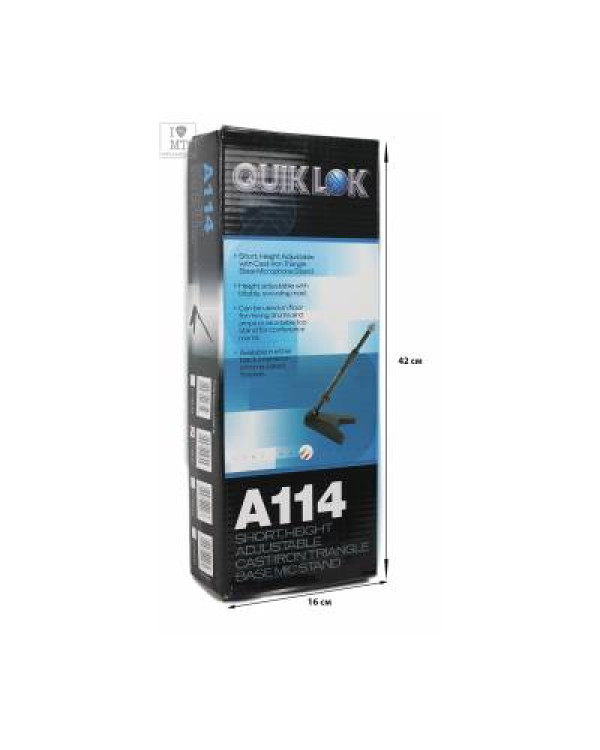 QUIK LOK A114 BK EU Стійка мікрофонна