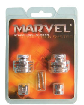 Стреплоки PAXPHIL MVS501 CR - MARVEL STRAP LOCK SYSTEM (CHROME)-foto4