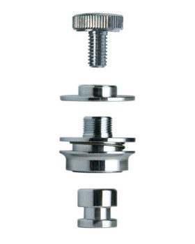 Стреплоки PAXPHIL MVS501 CR - MARVEL STRAP LOCK SYSTEM (CHROME)-foto5