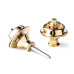 Стреплоки DUNLOP SLS1032BR STRAPLOK STRAP RETAINERS DUAL DESIGN - BRASS