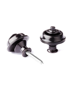 Стреплоки DUNLOP SLS1033BK STRAPLOK STRAP RETAINERS DUAL DESIGN - BLACK OXIDE