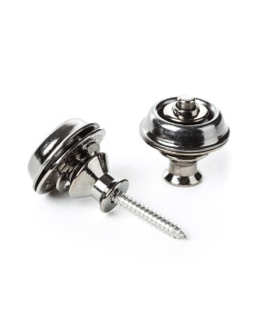 Стреплоки DUNLOP SLS1036BN STRAPLOK STRAP RETAINERS DUAL DESIGN - BLACK NICKEL