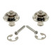 Стреплоки DUNLOP SLS1101N STRAPLOK STRAP RETAINERS ORIGINAL - NICKEL
