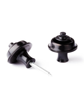 Стреплоки DUNLOP SLS1103BK STRAPLOK STRAP RETAINERS ORIGINAL - BLACK OXIDE