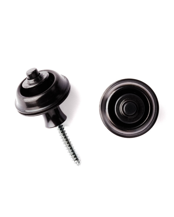 Стреплоки DUNLOP SLS1103BK STRAPLOK STRAP RETAINERS ORIGINAL - BLACK OXIDE