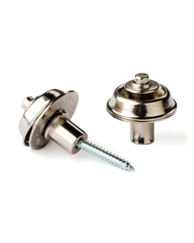 Стреплоки DUNLOP SLS1401N STRAPLOK STRAP RETAINERS FLUSH MOUNT - NICKEL