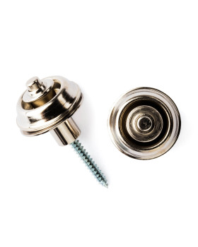 Стреплоки DUNLOP SLS1401N STRAPLOK STRAP RETAINERS FLUSH MOUNT - NICKEL-foto3