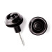 Стреплоки DUNLOP SLS1403BK STRAPLOK STRAP RETAINERS FLUSH MOUNT - BLACK OXIDE