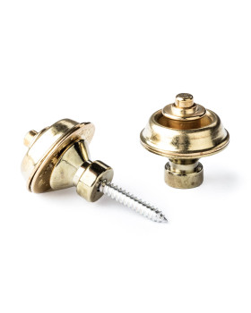 Стреплоки DUNLOP SLS1502BR STRAPLOK STRAP RETAINERS TRADITIONAL - BRASS