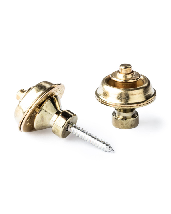 Стреплоки DUNLOP SLS1502BR STRAPLOK STRAP RETAINERS TRADITIONAL - BRASS