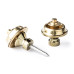 Стреплоки DUNLOP SLS1502BR STRAPLOK STRAP RETAINERS TRADITIONAL - BRASS