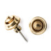 Стреплоки DUNLOP SLS1502BR STRAPLOK STRAP RETAINERS TRADITIONAL - BRASS