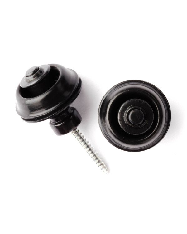 Стреплоки DUNLOP SLS1503BK STRAPLOK STRAP RETAINERS TRADITIONAL - BLACK OXIDE
