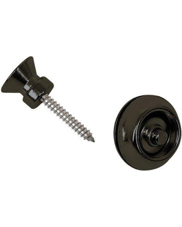 Стреплоки DUNLOP SLS1503BK STRAPLOK STRAP RETAINERS TRADITIONAL - BLACK OXIDE