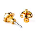 Стреплоки DUNLOP SLS1504G STRAPLOK STRAP RETAINERS TRADITIONAL - 24KT GOLD