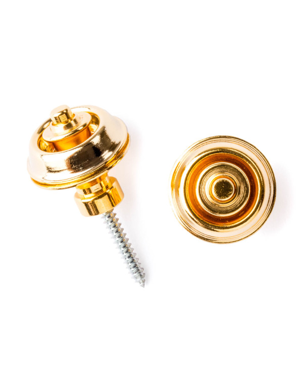 Стреплоки DUNLOP SLS1504G STRAPLOK STRAP RETAINERS TRADITIONAL - 24KT GOLD