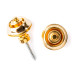 Стреплоки DUNLOP SLS1504G STRAPLOK STRAP RETAINERS TRADITIONAL - 24KT GOLD