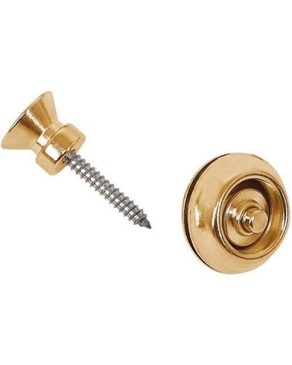 Стреплоки DUNLOP SLS1504G STRAPLOK STRAP RETAINERS TRADITIONAL - 24KT GOLD