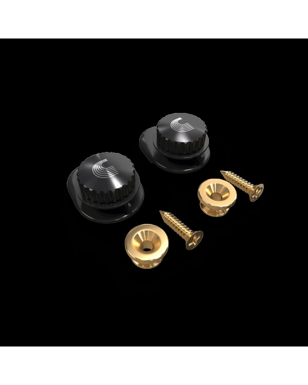 Стреплоки D'ADDARIO PW-SLS-03 Universal Strap Lock System (Gold)