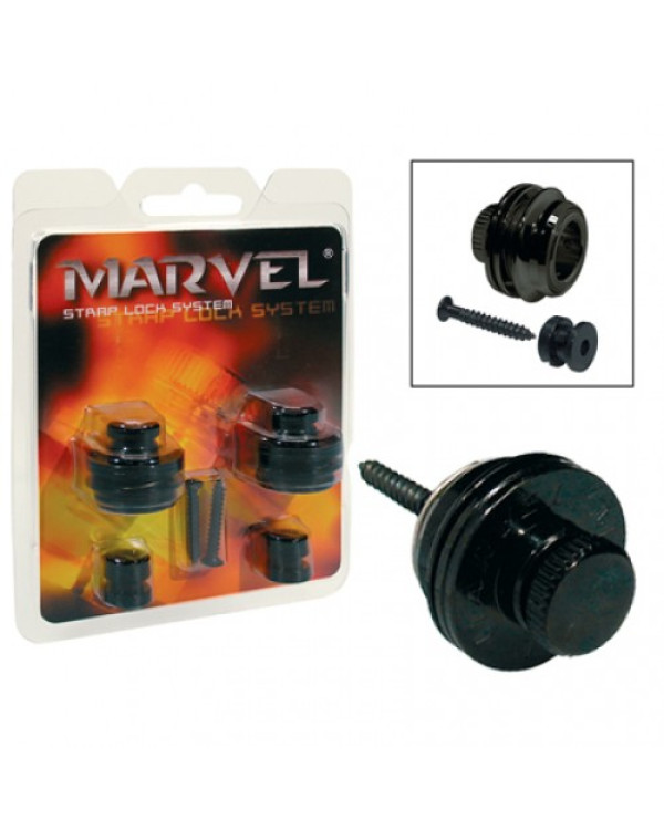 Стреплоки PAXPHIL MVS501 BK - MARVEL STRAP LOCK SYSTEM
