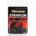 Стреплоки DUNLOP SLS1033BK STRAPLOK STRAP RETAINERS DUAL DESIGN - BLACK OXIDE