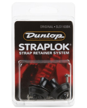 Стреплоки DUNLOP SLS1103BK STRAPLOK STRAP RETAINERS ORIGINAL - BLACK OXIDE-foto2