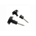 Стреплоки DUNLOP SLS1403BK STRAPLOK STRAP RETAINERS FLUSH MOUNT - BLACK OXIDE