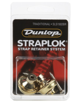 Стреплоки DUNLOP SLS1502BR STRAPLOK STRAP RETAINERS TRADITIONAL - BRASS-foto4
