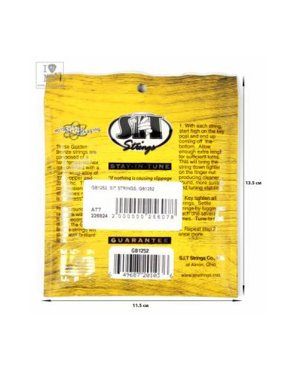 SIT STRINGS GB1252 Струни для акустичних гітар