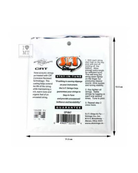 SIT STRINGS C-P1047 Струни для акустичних гітар-foto2