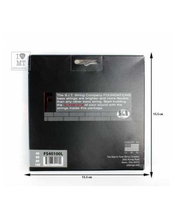 SIT STRINGS FS40100L Струни для бас-гітар
