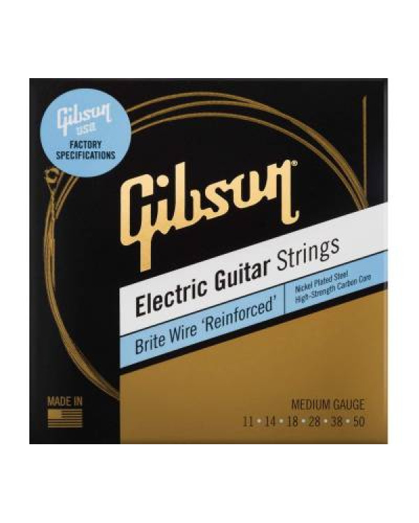 GIBSON SEG-BWR11 BRITE WIRE REINFORCED 11-50 MEDIUM Струни для електрогітар