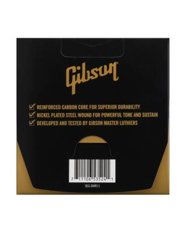 GIBSON SEG-BWR11 BRITE WIRE REINFORCED 11-50 MEDIUM Струни для електрогітар