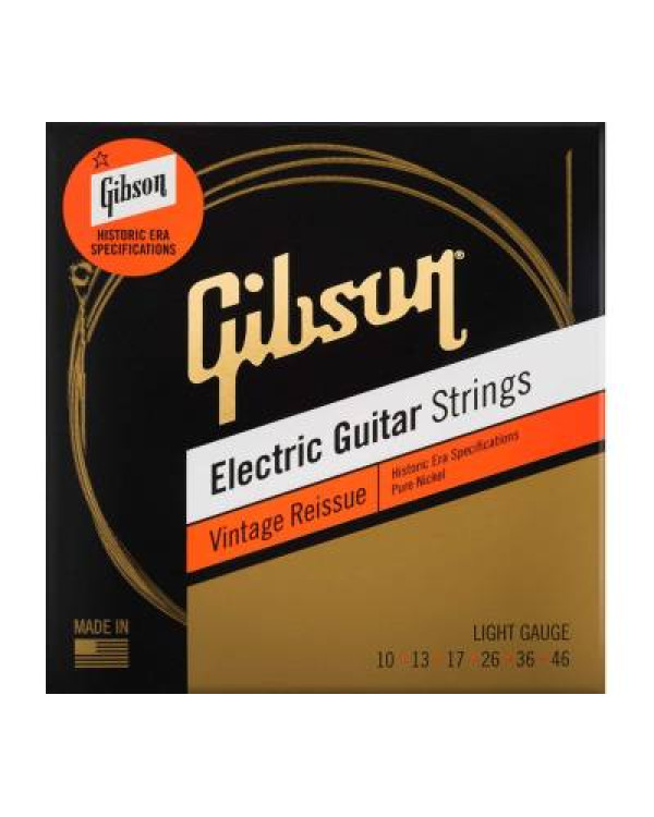 GIBSON SEG-HVR10 VINTAGE REISSUE 10-46 LIGHT Струни для електрогітар