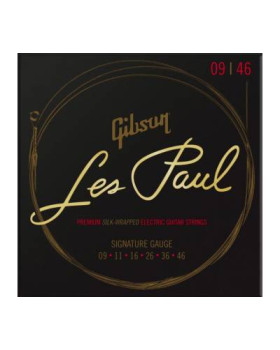 GIBSON SEG-LES LES PAUL PREMIUM ELECTRIC GUITAR STRINGS 9-46 SIGNATURE Струни для електрогітар