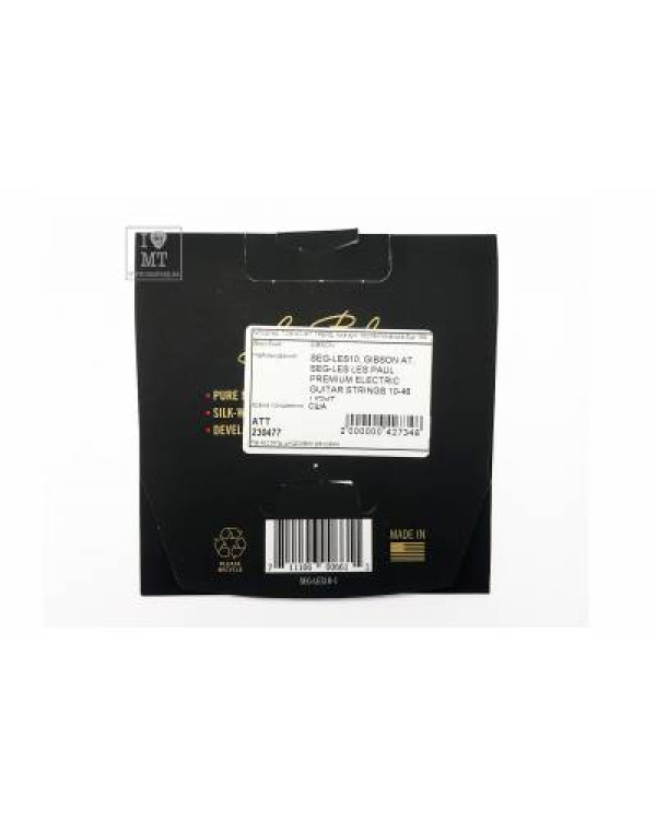 GIBSON SEG-LES LES PAUL PREMIUM ELECTRIC GUITAR STRINGS 10-46 LIGHT Струни для електрогітар