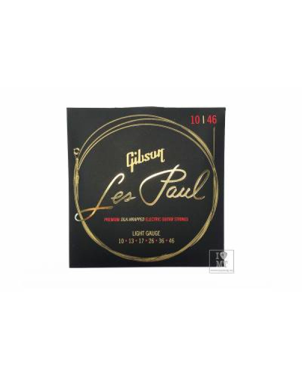 GIBSON SEG-LES LES PAUL PREMIUM ELECTRIC GUITAR STRINGS 10-46 LIGHT Струни для електрогітар