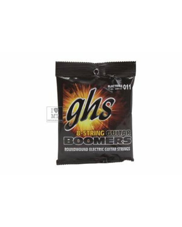 GHS STRINGS BOOMERS GBH-8 Струни для електрогітар