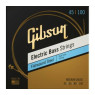 GIBSON SBG-FWSSM SHORT SCALE FLATWOUND BASS STRINGS MEDIUM Струни для бас-гітар