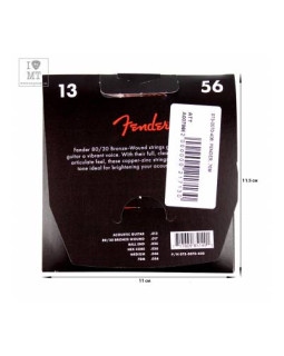 FENDER 70M Струни для акустичних гітар-foto2
