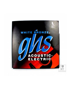 GHS STRINGS WB-L WHITE BRONZE Струни для акустичних гітар