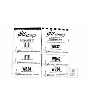 GHS STRINGS WB-L WHITE BRONZE Струни для акустичних гітар-foto3