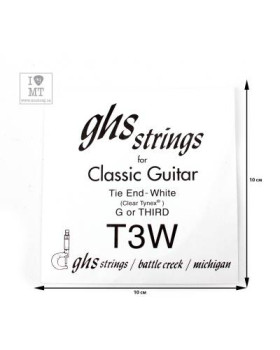 GHS STRINGS T3W SINGLE STRING CLASSIC Струна для класичної гітари-foto2